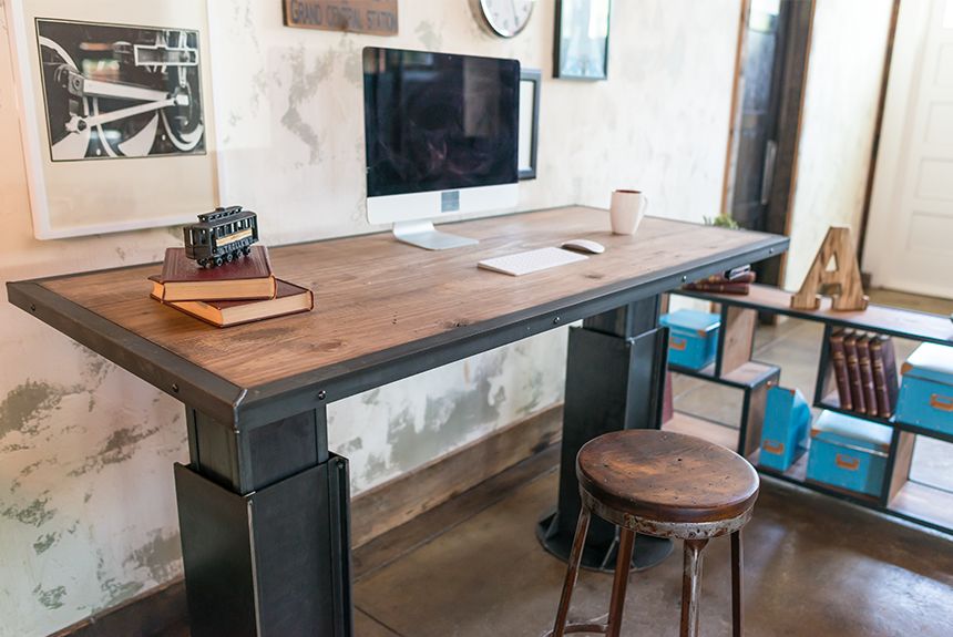 Vintage Two column desk