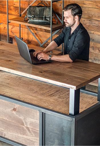 Vintage standing desk